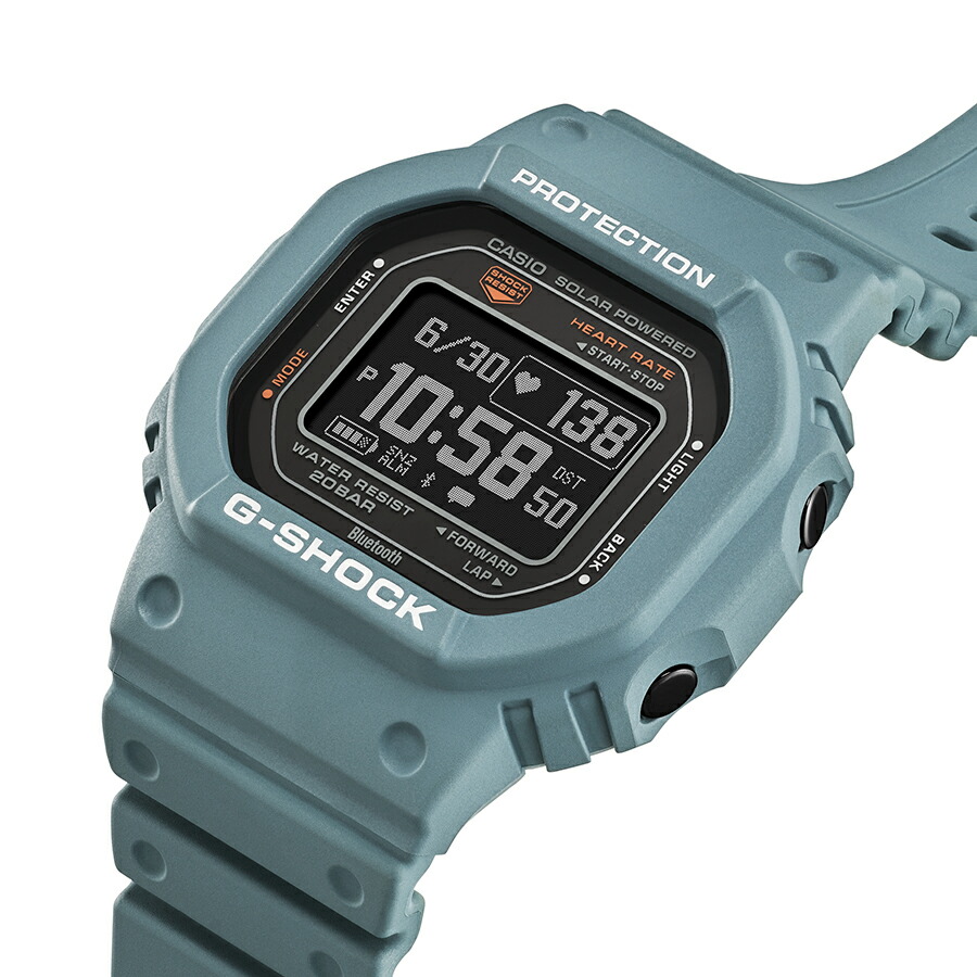 楽天市場】G-SHOCK G-SQUAD 心拍計測 血中酸素レベル計測 DW-H5600-2JR