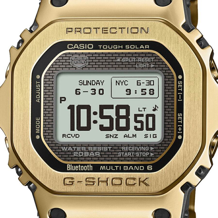 楽天市場】G-SHOCK フルメタル MIP液晶モデル ゴールド GMW-BZ5000GD