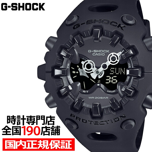 楽天市場】G-SHOCK GA-V01 ブラック GA-V01-1AJF メンズ 腕時計 電池式