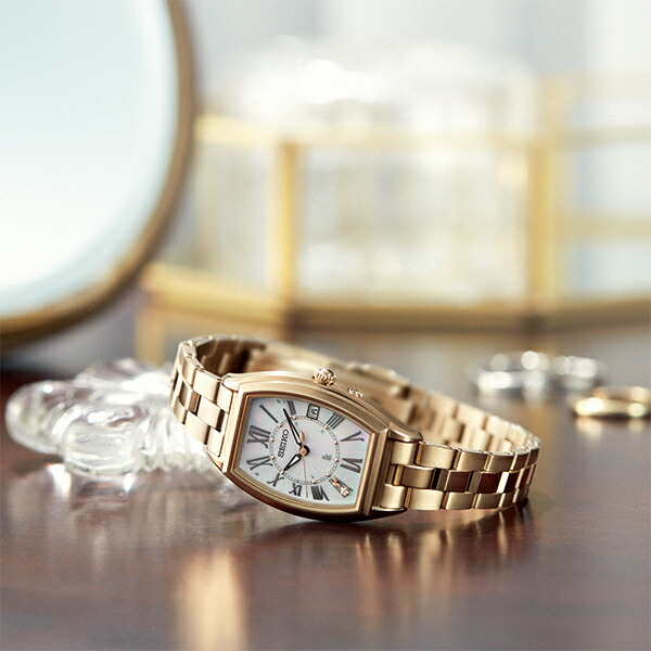 楽天市場】セイコー ルキア レディゴールド SSQW046 レディース 腕時計