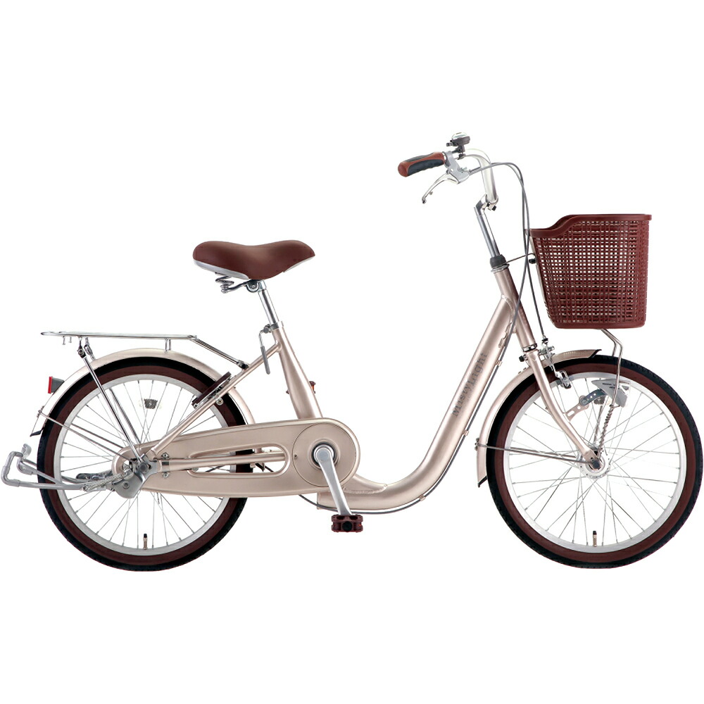 楽天市場】7分組 自転車 20インチ ミニベロ 小径 ミスティライト