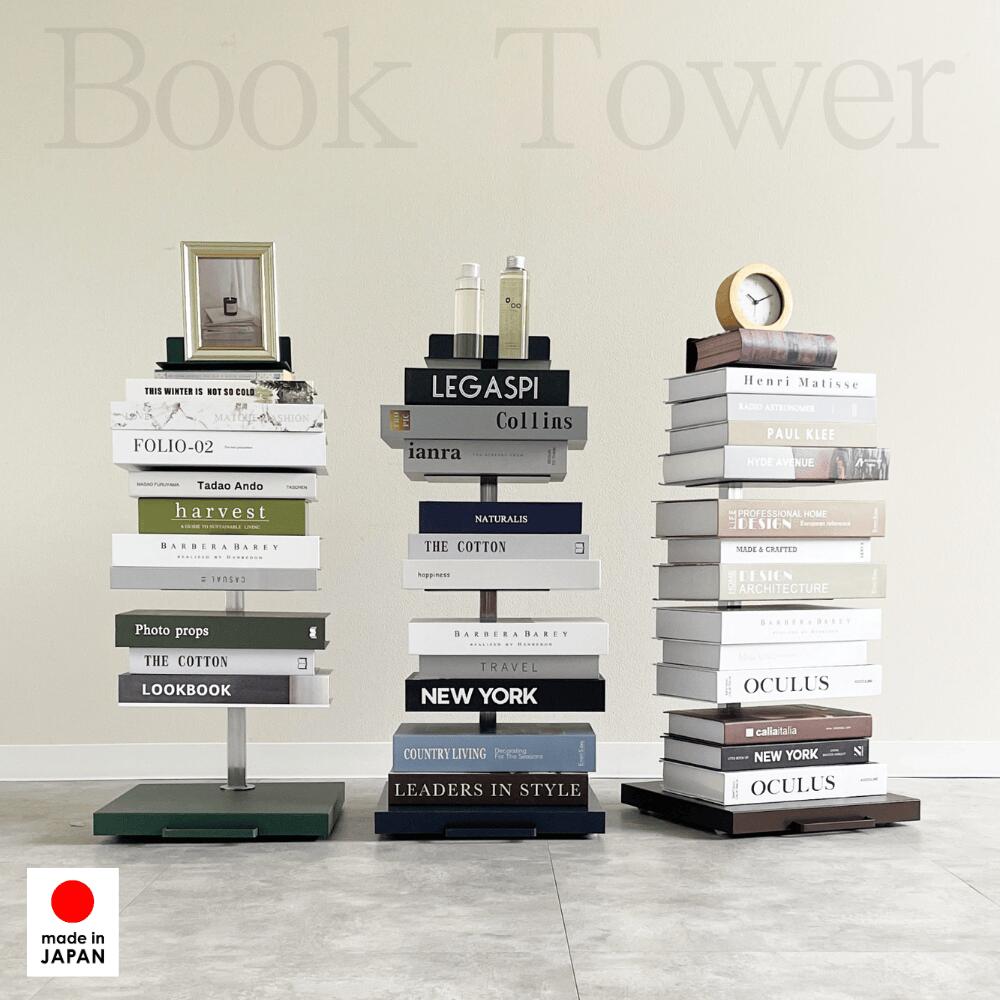 楽天市場】ブックタワー ロータイプ 5段 キャスター付き 収納 ブック