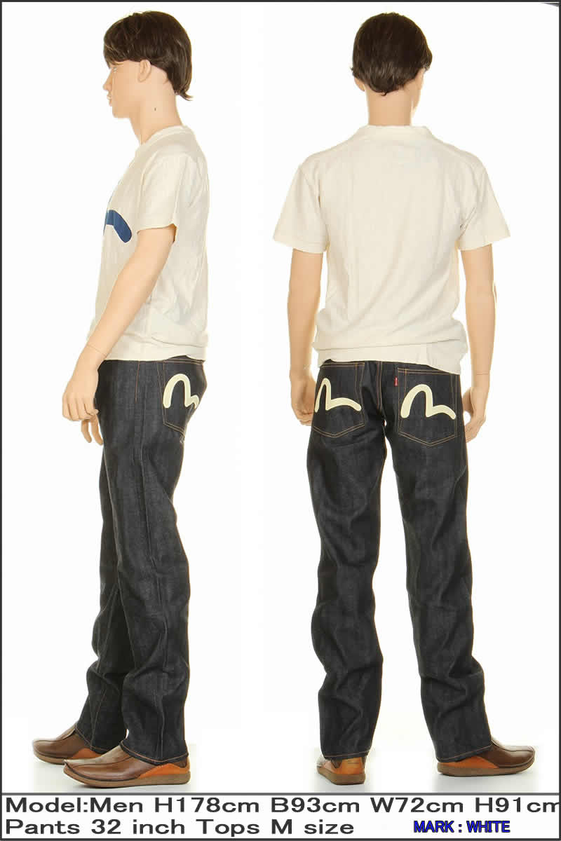 楽天市場】エヴィスジーンズ24～36inユーロカモメ No2 2000 レギュラー