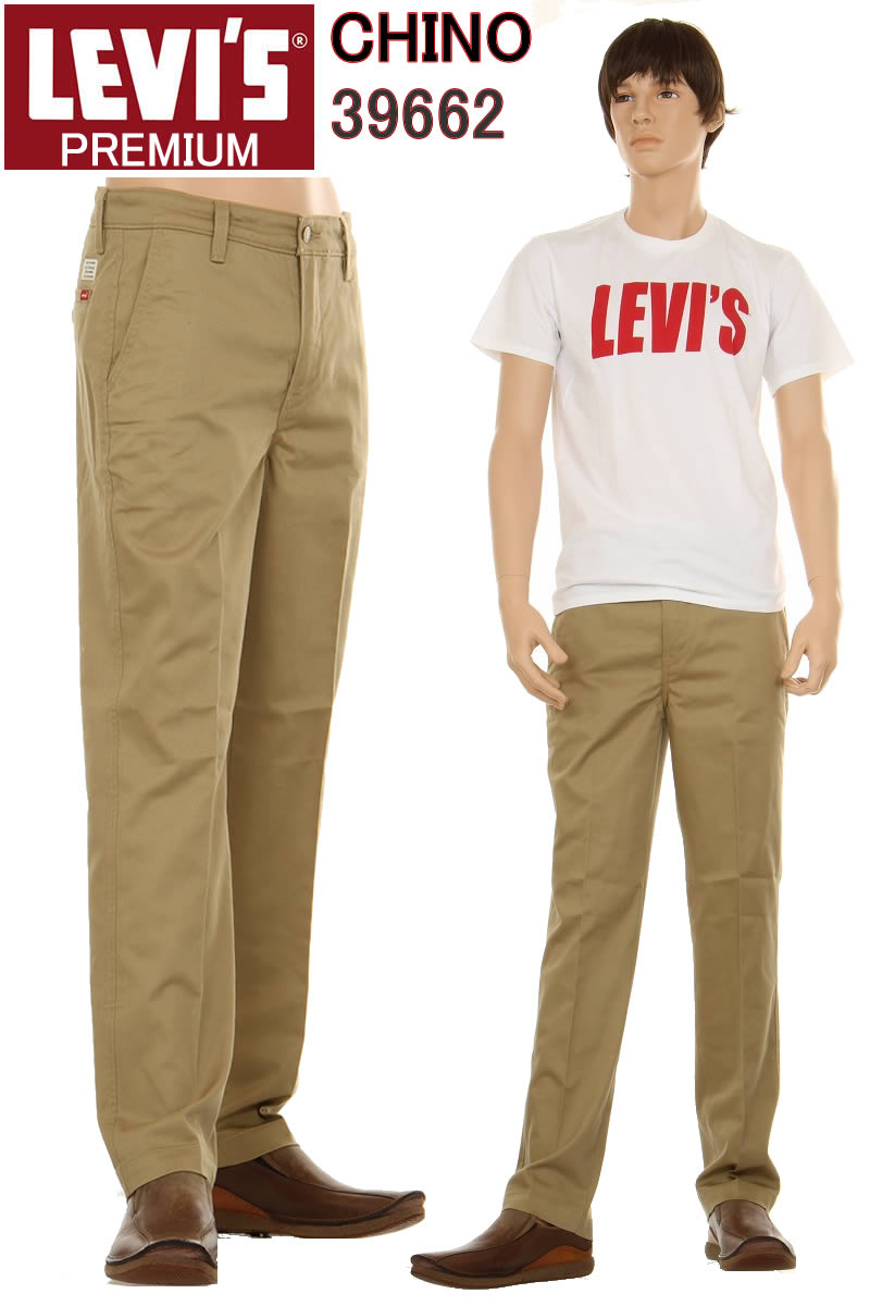 楽天市場】リーバイス チノパン 39662-0014 HARVEST GOLD L32