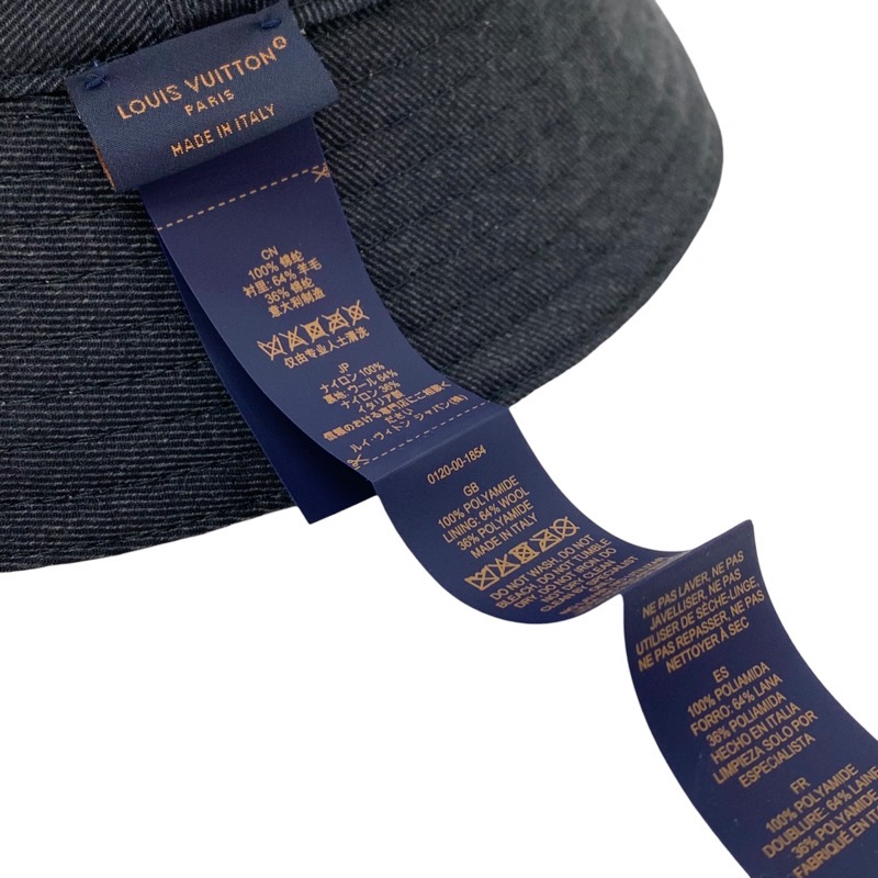 楽天市場】ルイヴィトン LOUIS VUITTON レイン 帽子 ナイロン ウール