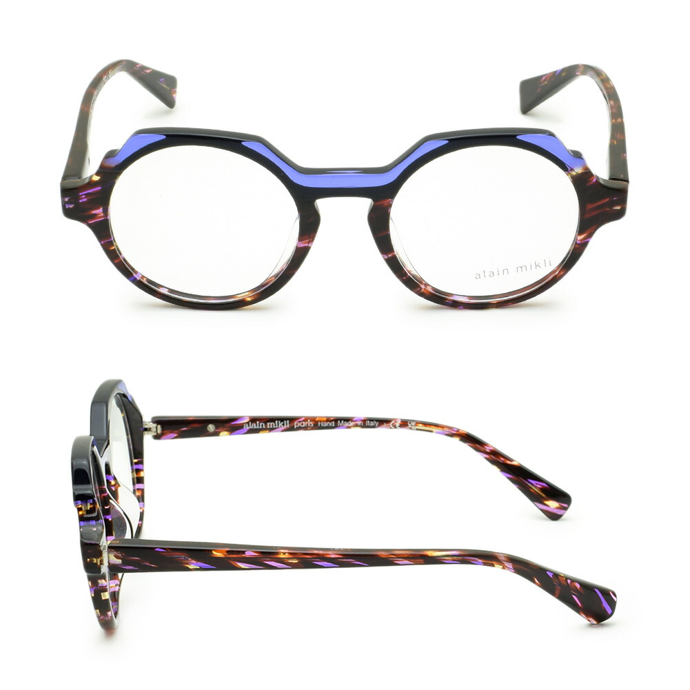 楽天市場】alain mikli アランミクリ メガネ A03151 001 48 レディース