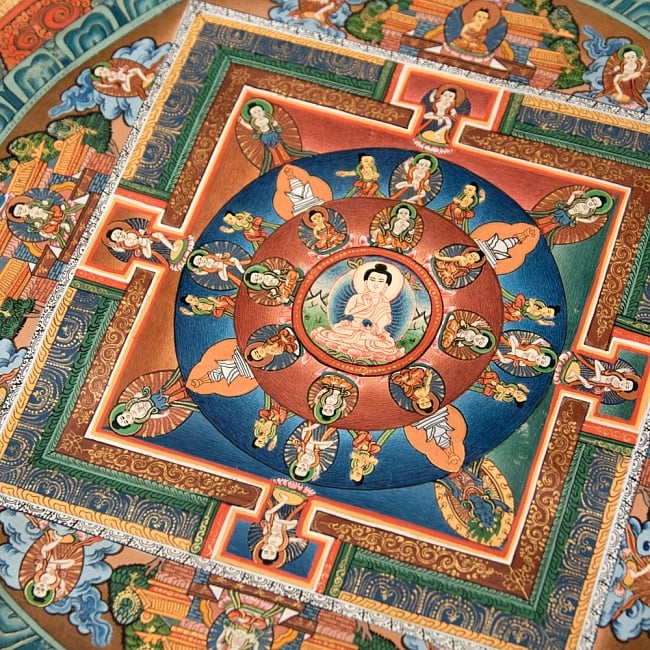 楽天市場】【送料無料】 〔一点物〕タンカ 不空成就如来