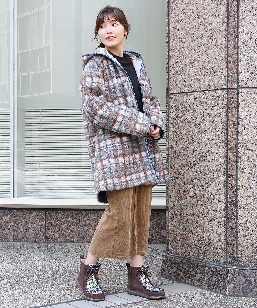 楽天市場】【SALE】キカファブリックモカシンブーツ ／ モカシン