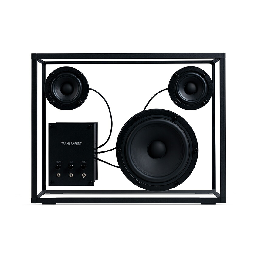 楽天市場】【ポイント10倍】TRANSPARENT SPEAKER black code