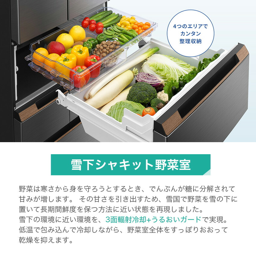 楽天市場】シャープ フレンチドア冷蔵庫 457L プラズマクラスター搭載