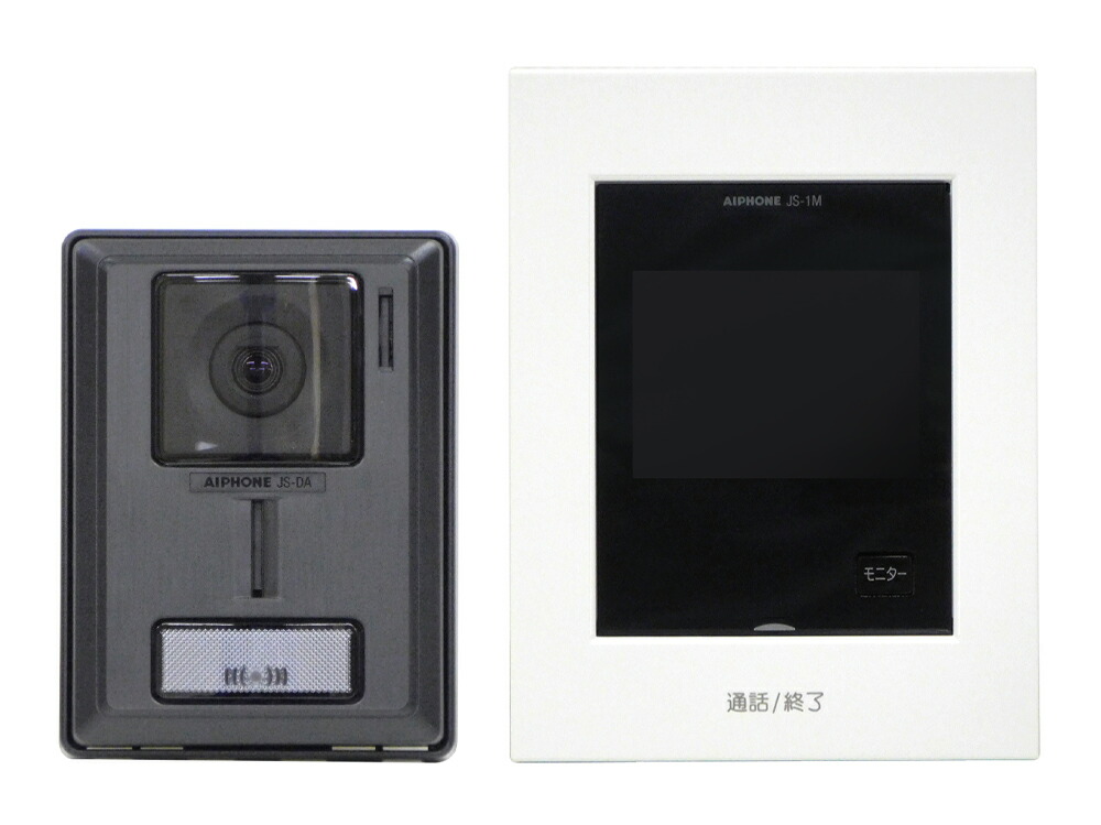 楽天市場】アイホン テレビドアホン JS-12 親機：JS-1M-T 子機：JS-DA