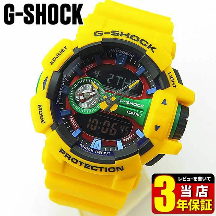 楽天市場】CASIO カシオ G-SHOCK Gショック ビッグフェイス GA-400-9A