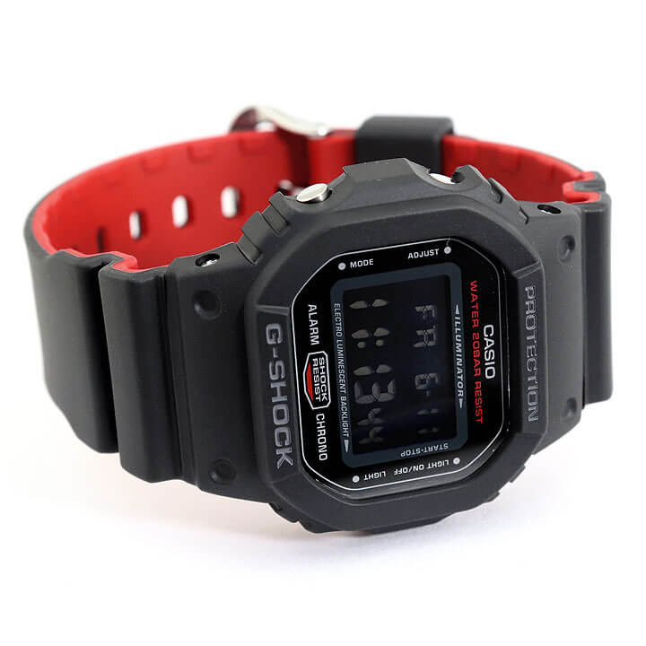 楽天市場】CASIO カシオ G-SHOCK Gショック Black＆Red Gorillazコラボ