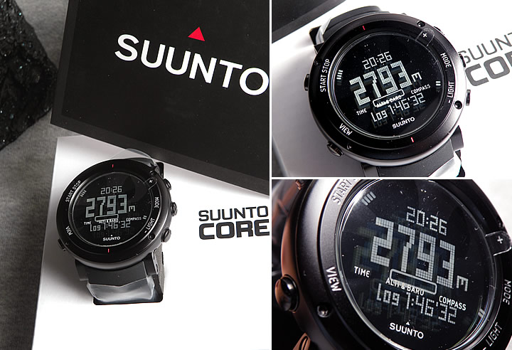 楽天市場】SUUNTO CORE スントコア SS018734000 ALU DEEP BLACK