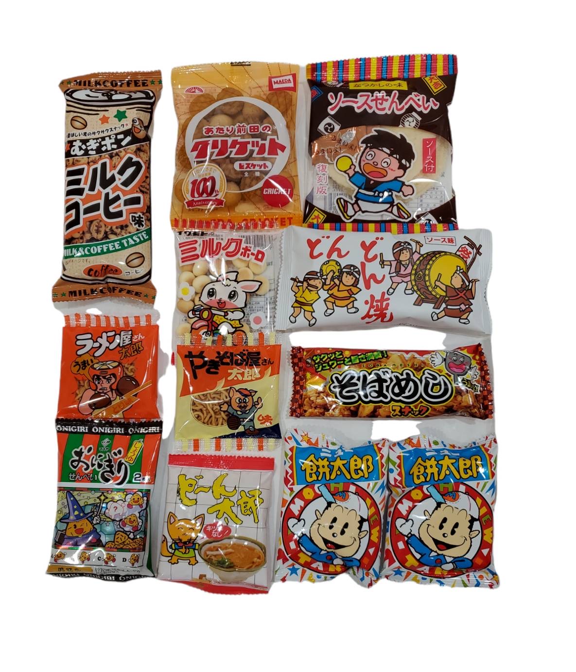 楽天市場】なつかしい 駄菓子 わくわくセット 【66点お菓子詰め合わせ
