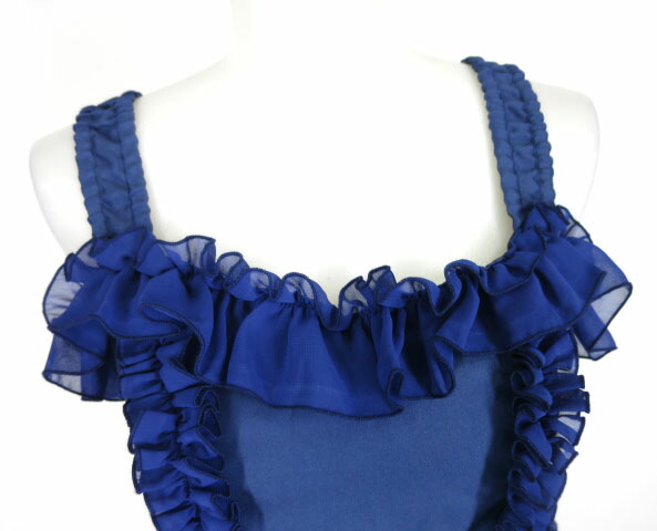 楽天市場】ATELIER PIERROT / シフォンフリル付きジャンパースカート