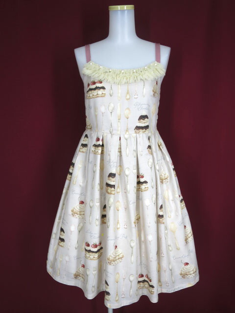 楽天市場】【中古】Leur Getter / Cream Choux Puffキャミワンピース