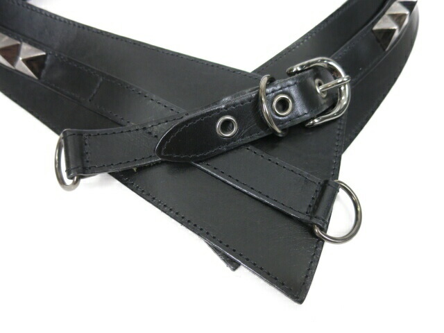 楽天市場】【中古】alice auaa / スタッズ付きレザーオーバーベルト