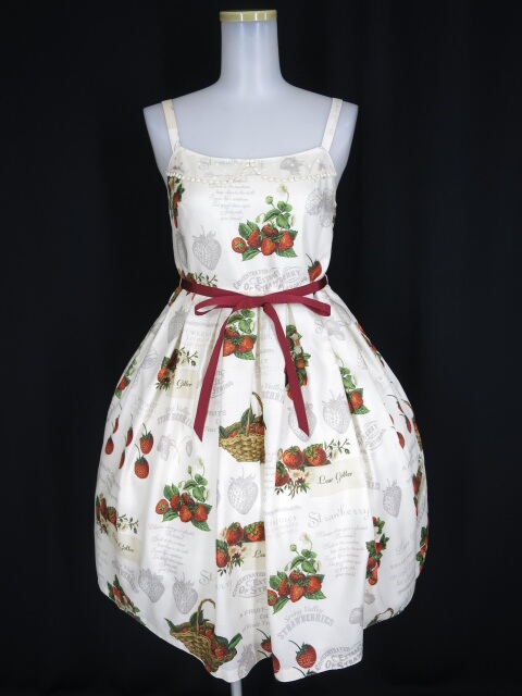 楽天市場】【中古】Leur Getter / Strawberryキャミワンピース