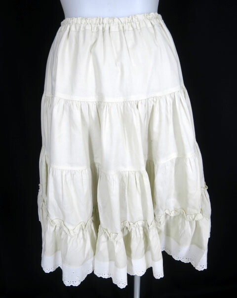 楽天市場】【中古】Victorian maiden / コットンレースペチコート
