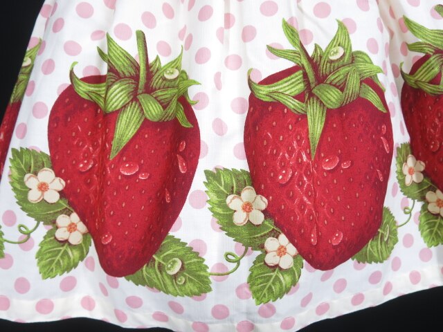 楽天市場】Emily Temple cute / ドット＆いちごプリントノースリーブ