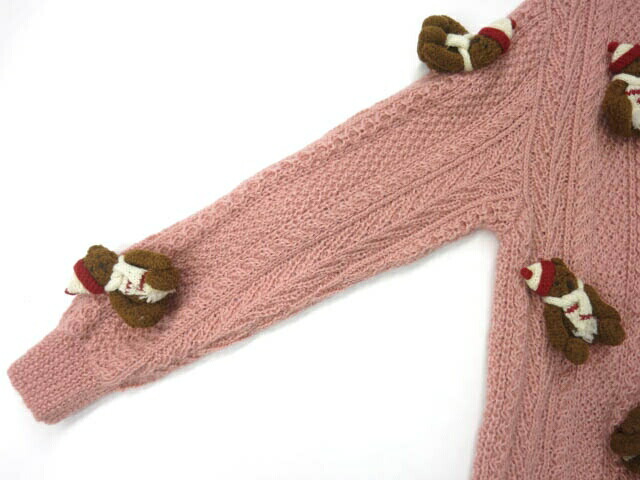 楽天市場】【中古】 PINK HOUSE / クマ ぬいぐるみモチーフ付きニット