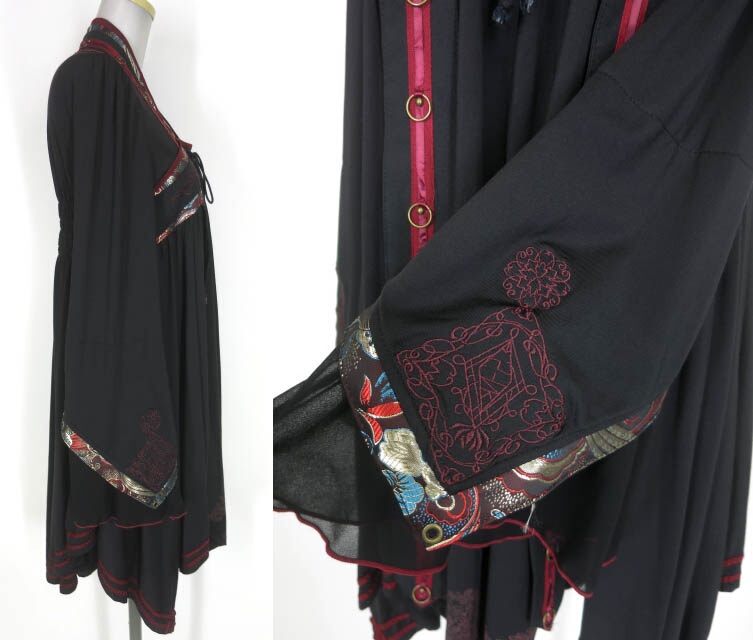 楽天市場】【中古】 OZZ ONESTE / チャイナ着物風ワンピース