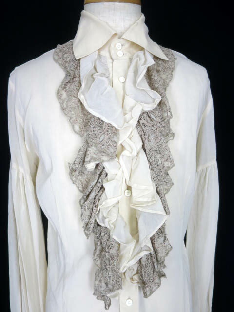 楽天市場】【中古】 alice auaa / タイ付きシースルーフリルブラウス