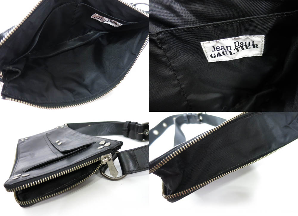 楽天市場】【中古】 Jean Paul GAULTIER / レザーウエストバッグ