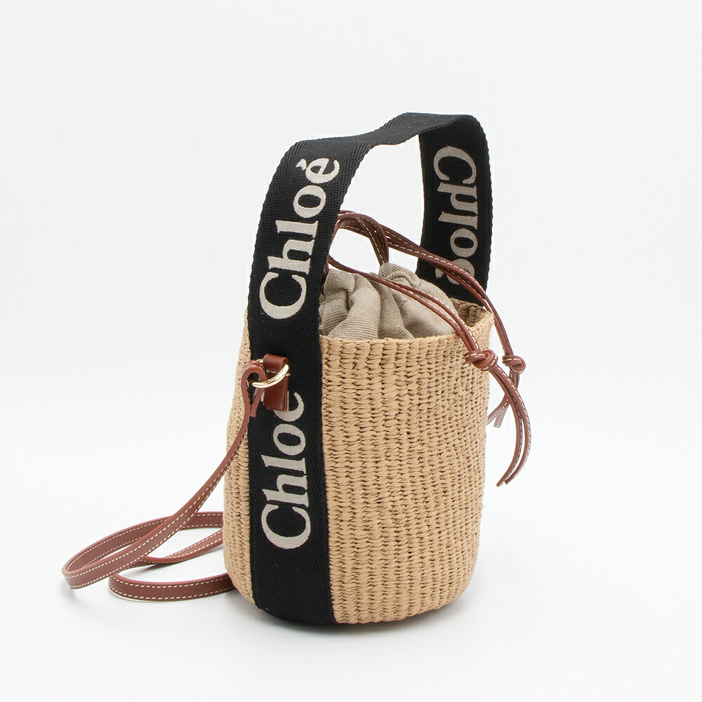楽天市場】クロエ CHLOE スモールバスケットバッグ WOODY ウッディー
