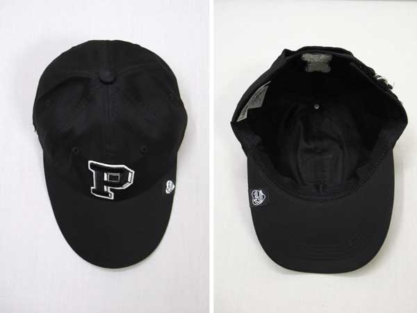 楽天市場】パジェロ キャップ 綿/Pマーク/キャラクターワッペン 黒【F