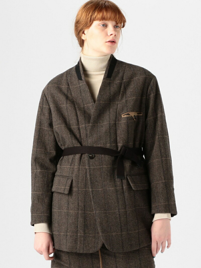 楽天市場】【SALE／40%OFF】ヘリンボーンツイード オーバーサイズド