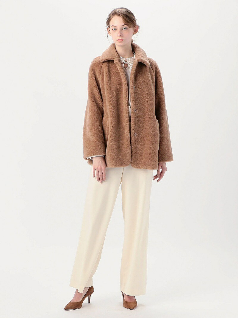 楽天市場】【SALE／30%OFF】ウールボア ステンカラーコート Ballsey