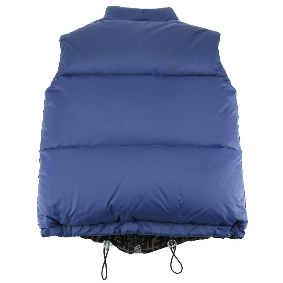 楽天市場】フェンディ FENDI ダウンベスト ジレ リバーシブル FFロゴ