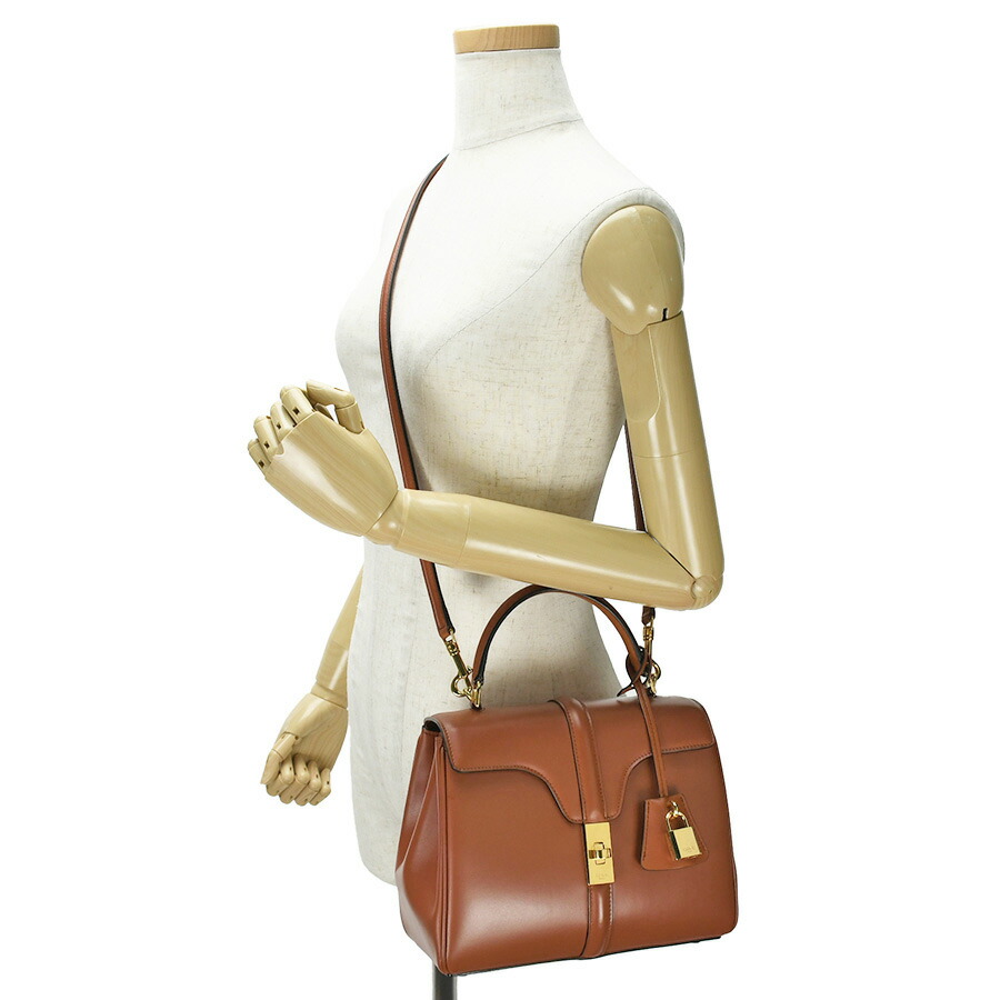 楽天市場】セリーヌ CELINE 16 セーズ スモール 2way ハンドバッグ