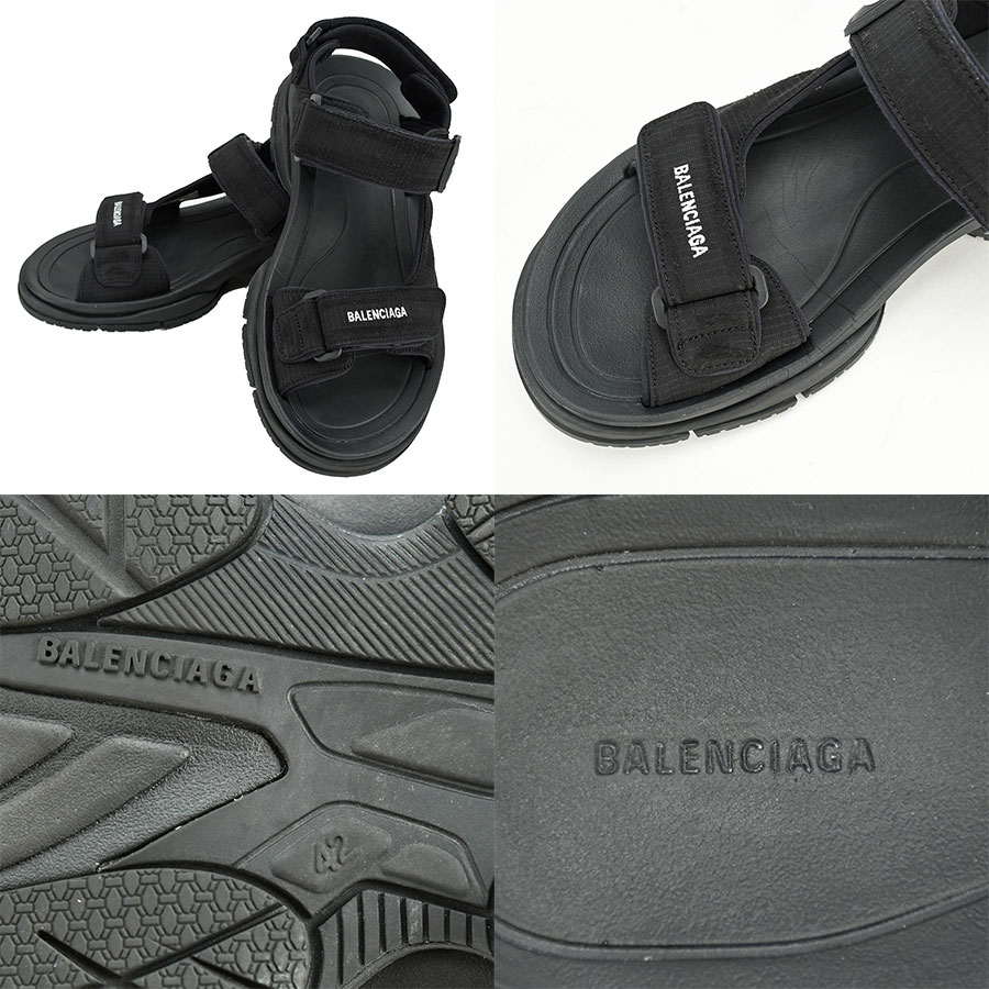 楽天市場】バレンシアガ BALENCIAGA サンダル ツーリスト Tourist ロゴ
