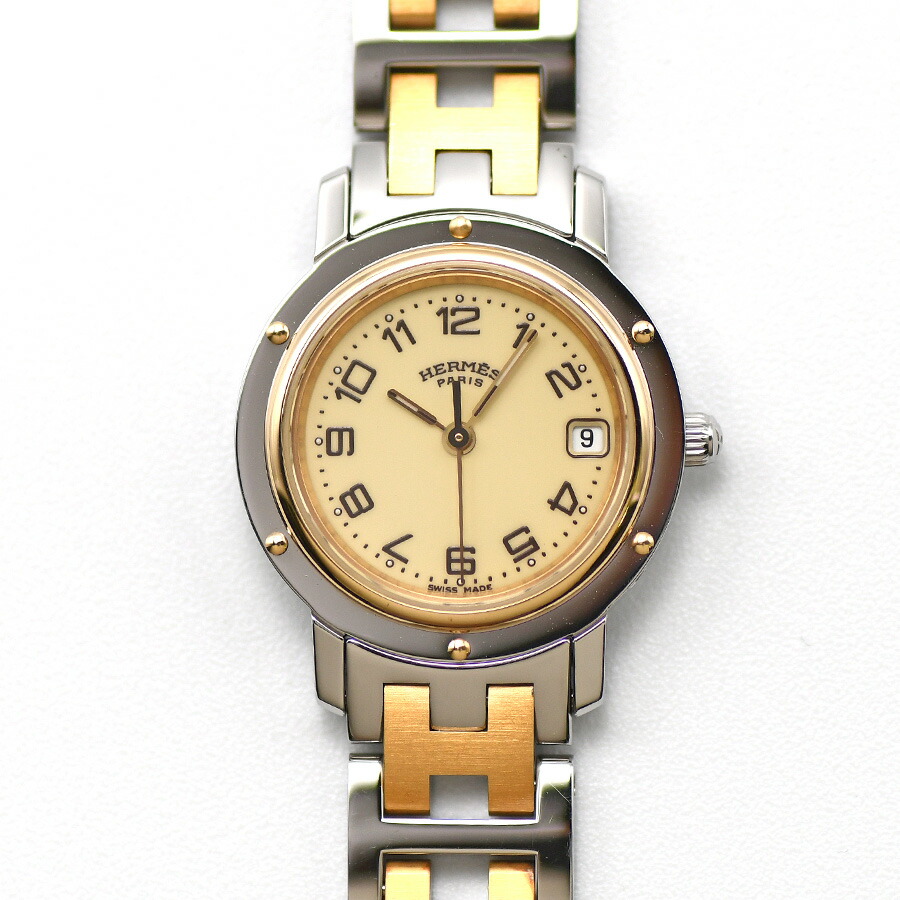 楽天市場】エルメス HERMES クリッパー レディース CL4.220 クォーツ