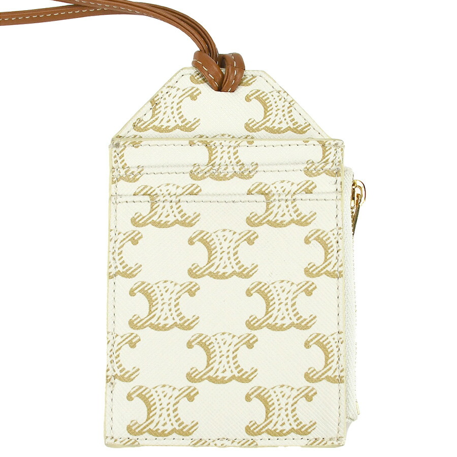 楽天市場】セリーヌ CELINE トリオンフ ネックストラップ カード