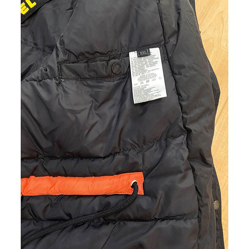 楽天市場】送料無料 DIESEL ディーゼル モッズコート 中綿コート