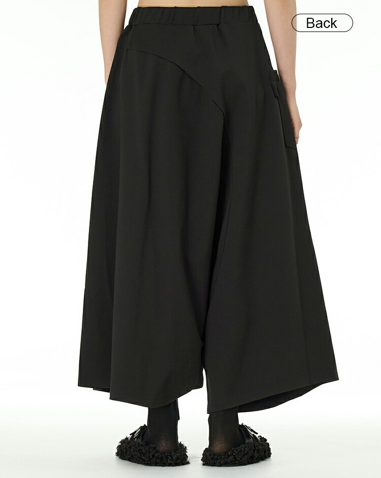 楽天市場】裾デザインサルエルパンツ サルエルパンツ レディース