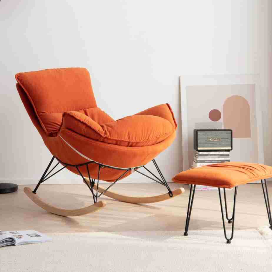 楽天市場】ロッキングチェア おしゃれ シングルソファー リラックス