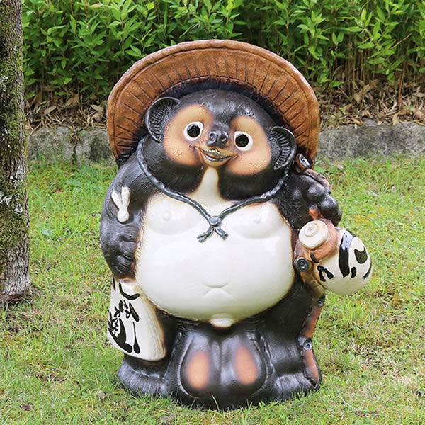 楽天市場】【38時間限定20%OFFクーポン配布中】信楽焼 25号たぬき 大狸