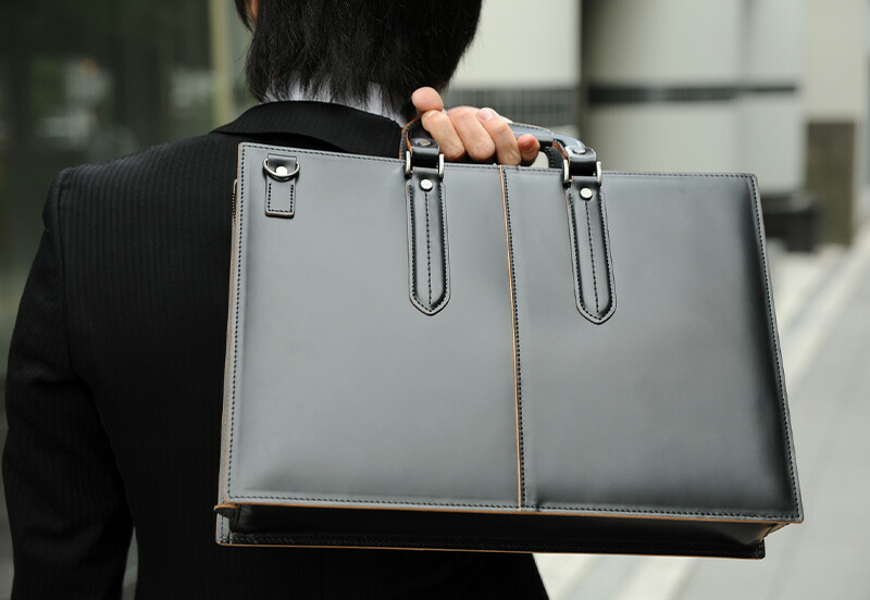 楽天市場】青木鞄 COMPLEX GARDENS ガラス牛革ビジネスバッグ 枯淡