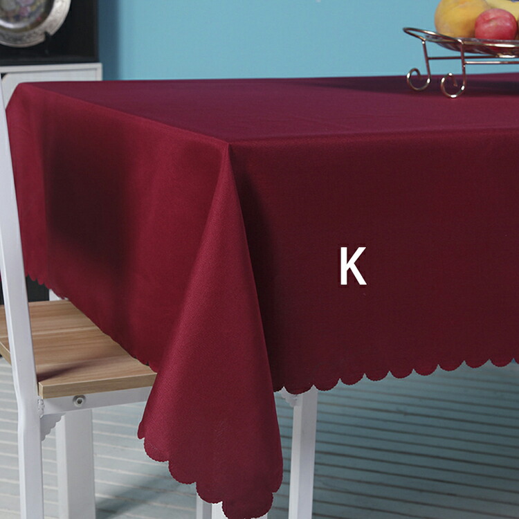 楽天市場】シンプル テーブルクロス 140*140 130*180 150*180 140*200