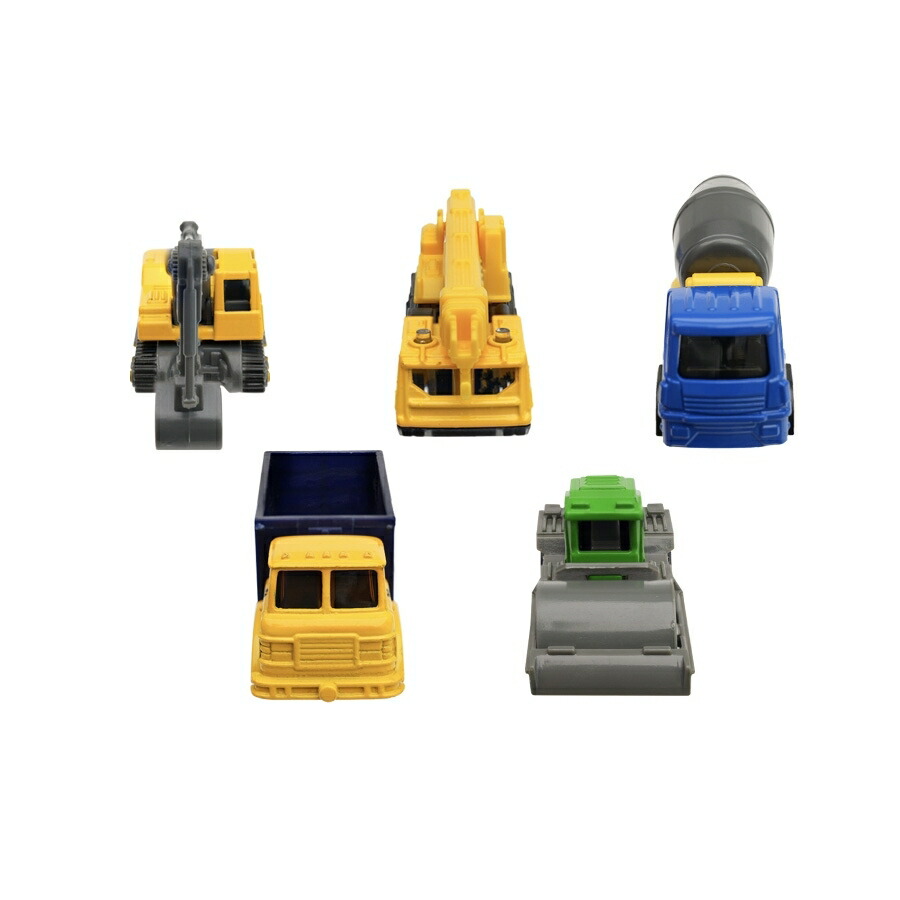 楽天市場】ダイキャストカー 5パック 建設車両セット トイザらス限定 3