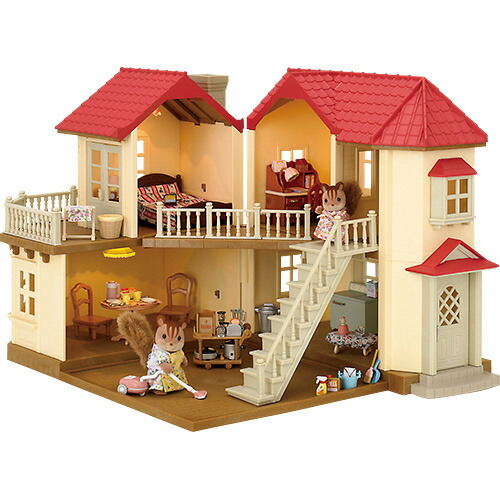トイザらス限定 シルバニアファミリー あかりの灯る大きなお家 ギフト