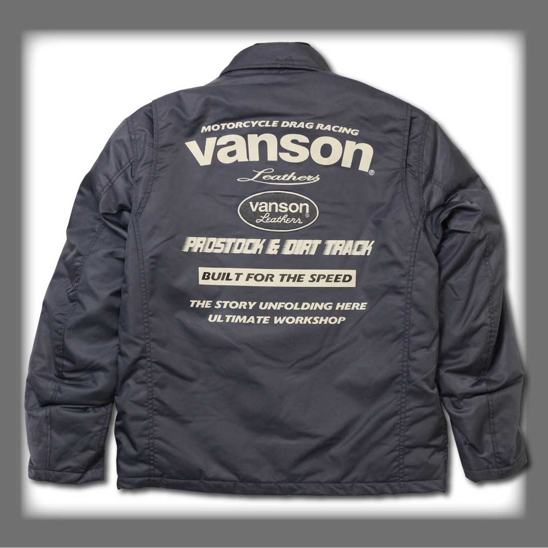 楽天市場】VANSON バンソン コーチジャケット アウター TVS2509W 着脱