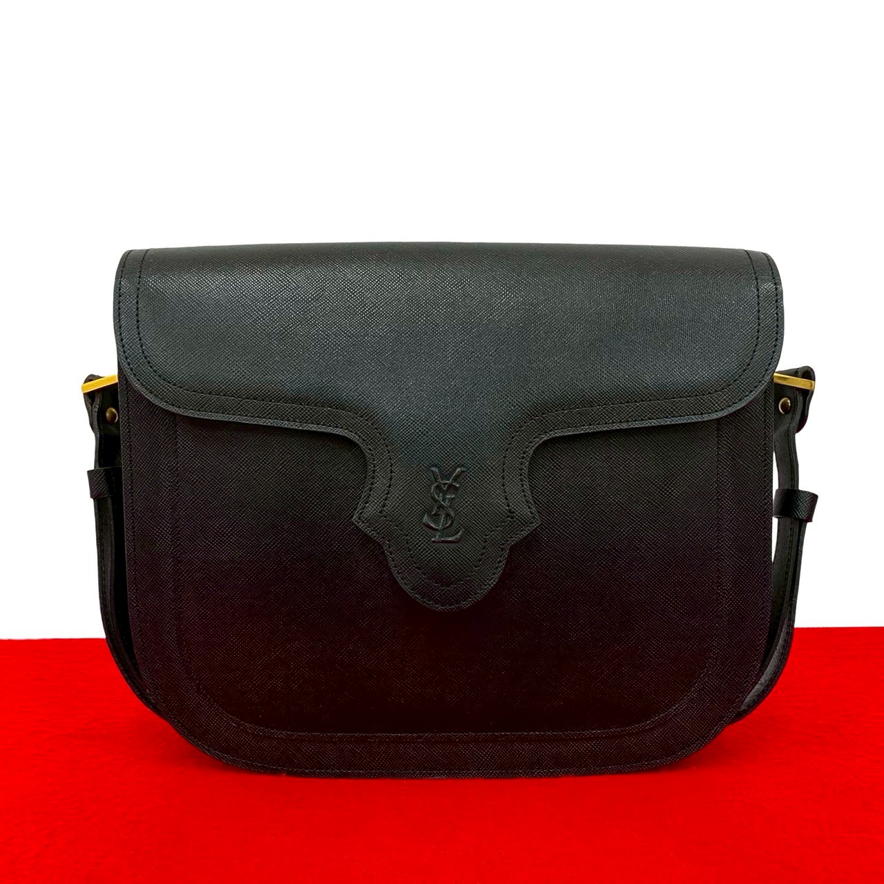 楽天市場】イヴサンローラン yvessaintlaurent ショルダーバッグ 黒