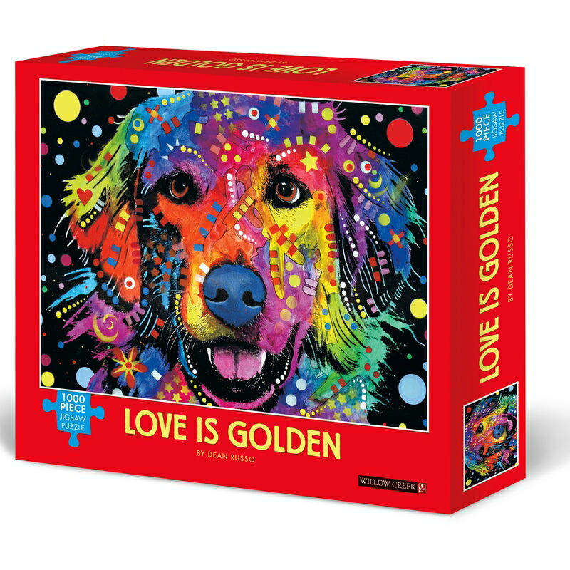 楽天市場】ジグソーパズル 1000ピース パグ ゴールデンレトリバー