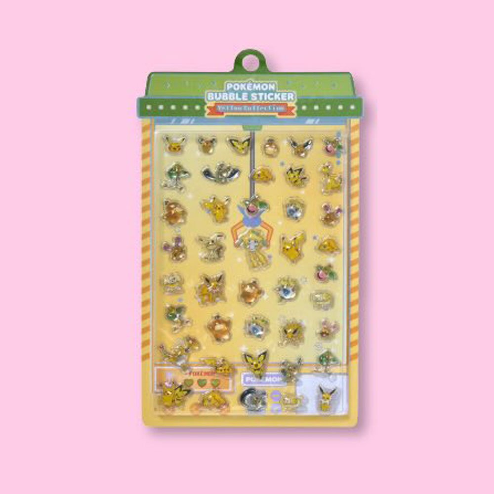 楽天市場】ポケモン バブルステッカー 3D クリスタル 韓国限定 正規品